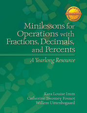 Learn more aboutMinilessons for Operations with Fractions, Decimals, and Percents
