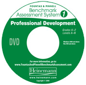 F&P Benchmark Assessment System 1 Professional Development DVD