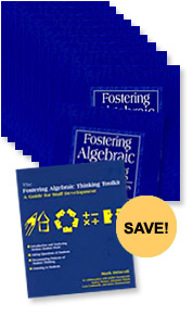 Fostering Algebraic Thinking Staff Development Bundle