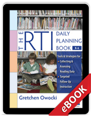 Learn more aboutRTI Daily Planning Book K-6 (eBook)