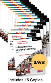 The Continuum of Literacy Learning PreK-8 Book Study Bundle