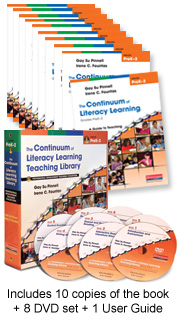 Continuum of Literacy Learning PreK-2 Staff Development Bundle