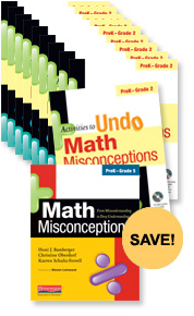 Math Misconceptions Teacher Pack, Grades PreK-2