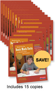 Mastering the Basic Math Facts in Multiplication and Division Book Study Bundle