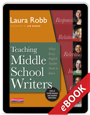 Learn more aboutTeaching Middle School Writers (eBook)