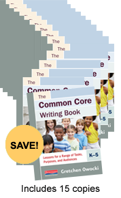 Common Core Writing Book Book Study Bundle
