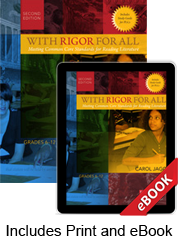 Learn more aboutWith Rigor for All, Second Edition (Print eBook Bundle)