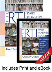 Learn more aboutThe RTI Daily Planning Book, K-6 (Print eBook Bundle)