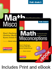 Learn more aboutMath Misconceptions, PreK-Grade 5 (Print eBook Bundle)