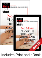 Learn more aboutNo More "Look Up the List" Vocabulary Instruction (Print eBook Bundle)
