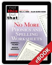 Learn more aboutNo More Phonics and Spelling Worksheets (eBook)