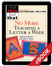 Learn more aboutNo More Teaching a Letter a Week (eBook)