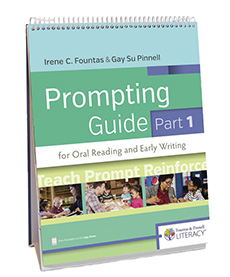 Fountas & Pinnell Prompting Guide Part 1 For Oral Reading And Early ...