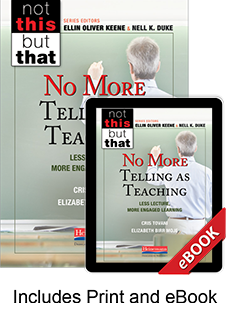 Learn more aboutNo More Telling as Teaching (Print eBook Bundle)