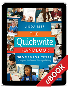 Learn more aboutThe Quickwrite Handbook (eBook)
