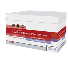 Learn more aboutFountas & Pinnell Leveled Literacy Intervention (LLI) Red System