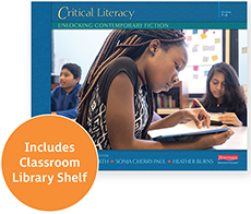 Link to Units of Study in Reading Critical Literacy Unit and TCRWP Library shelf bundle, Grade 7-9