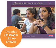 Link to Units of Study in Reading Historical Fiction Book Clubs Unit and TCRWP Library shelves bundle Grades 6-8