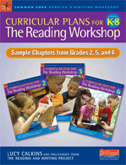 Curricular Plans for the READING Workshop