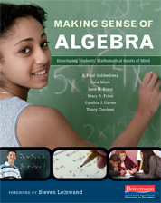 Making Sense of Algebra book cover