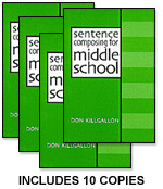 Learn more aboutSentence Composing for Middle School Ten Pack