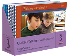 Learn more aboutUnits of Study for Teaching Reading (2015), Grade 3