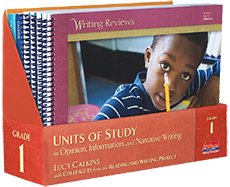 Learn more aboutUnits of Study in Opinion, Information, and Narrative Writing without TradePack (2016), Grade 1