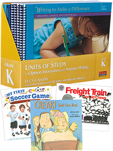 Learn more aboutUnits of Study in Opinion, Information, and Narrative Writing with Trade Pack(2016), Grade K