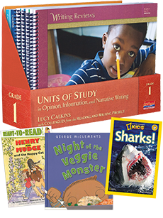 Link to Units of Study in Opinion, Information, and Narrative Writing with Trade Pack(2016), Grade 1