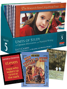 Learn more aboutUnits of Study in Opinion, Information, and Narrative Writing with Trade Pack(2016), Grade 5