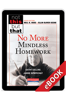 Learn more aboutNo More Mindless Homework (eBook)
