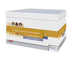 Learn more aboutFountas & Pinnell Leveled Literacy Intervention (LLI) Gold System
