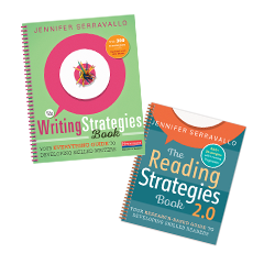 The Writing Strategies Book (Spiral) and Reading Strategies 2.0 (Spiral) Book Bundle